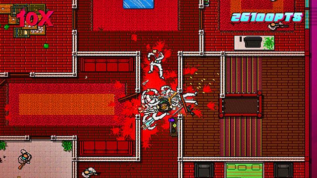 Idź na dół - Scene 15 - Withdrawal | Act 4 - Falling | Hotline Miami 2 Wrong Number - Hotline Miami 2: Wrong Number - poradnik do gry