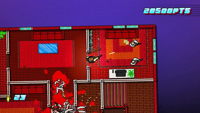 Po oczyszczeniu budynku wróć do samochodu - Scene 15 - Withdrawal | Act 4 - Falling | Hotline Miami 2 Wrong Number - Hotline Miami 2: Wrong Number - poradnik do gry