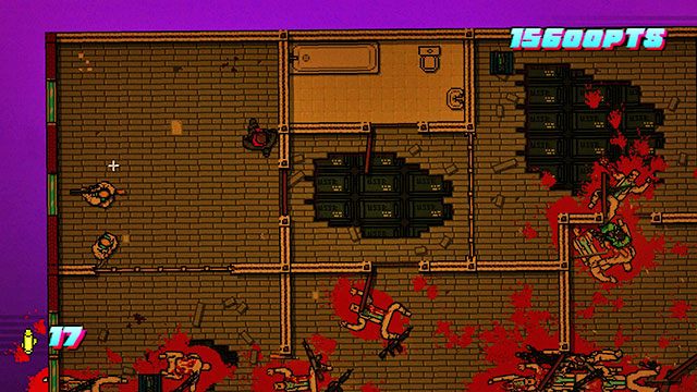 Po oczyszczeniu piętra wróć do samochodu - Scene 18 - Demolition | Act 5 - Intermission | Hotline Miami 2 Wrong Number - Hotline Miami 2: Wrong Number - poradnik do gry