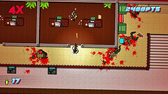 Wróć do schodów - Scene 22 - Blood Money | Act 6 - Catastrophe | Hotline Miami 2 Wrong Number - Hotline Miami 2: Wrong Number - poradnik do gry