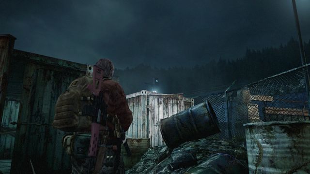 Niezależnie od wybranej w epizodzie Claire śluzy znajdziesz ten emblemat na pierwszym terenie, na jaki wejdziesz - Metamorfoza - Barry | Emblematy wieży | Resident Evil Revelations 2 - Resident Evil: Revelations 2 - Kolonia Karna - poradnik do gry