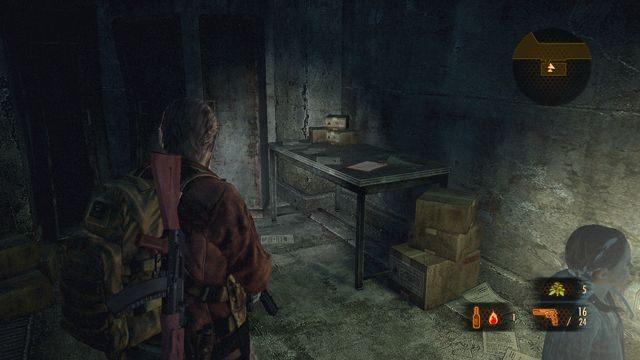 Zaraz po zjechaniu do kopalni w pierwszym tunelu z lewej strony, w niewielkim pomieszczeniu (znajdziesz tutaj również mapę) - Metamorfoza - Barry | Dokumenty | Resident Evil Revelations 2 - Resident Evil: Revelations 2 - Kolonia Karna - poradnik do gry