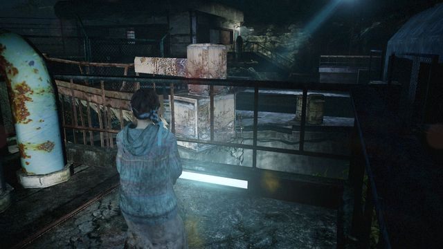 Ta larwa z kolei będzie dostępna, jeśli w kampanii Claire użyłeś wajchy - Larwy owada (Natalia) | Metamorfoza | Resident Evil Revelations 2 - Resident Evil: Revelations 2 - Kolonia Karna - poradnik do gry