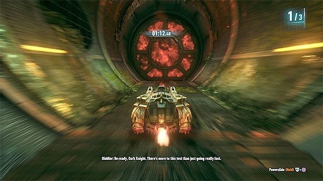 Używaj blokady Człowieka-Zagadki żeby pozbywać się napotykanych przeszkód - Pierwsza próba Człowieka-Zagadki | Zemsta Człowieka-Zagadki - Batman Arkham Knight - poradnik do gry