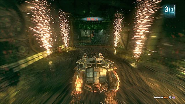 Musisz dotrzeć do mety przed upływem limitu czasu - Pierwsza próba Człowieka-Zagadki | Zemsta Człowieka-Zagadki - Batman Arkham Knight - poradnik do gry