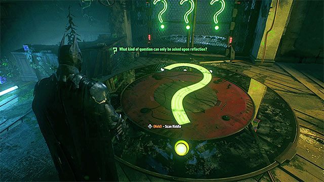 Trzecia próba rozegrana zostanie w sierocińcu Pinkneya, czyli w lokacji, w której po raz pierwszy spotkałeś się z Człowiekiem-Zagadką i z Kobietą-Kotem - Trzecia próba Człowieka-Zagadki | Zemsta Człowieka-Zagadki - Batman Arkham Knight - poradnik do gry