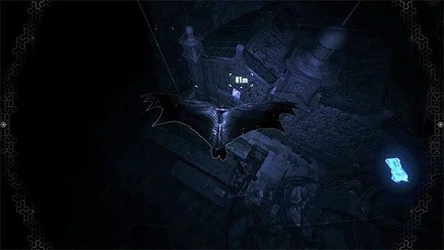 Poszybuj w stronę osłabionej ściany żeby się przez nią przebić - Trofea Człowieka-Zagadki na wyspie Bleake Island (1-18) | Wyspa Bleake Island - Batman Arkham Knight - poradnik do gry