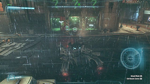 Na przemian steruj Batmanem i batmobilem - musisz utorować sobie drogę do trofeum - Trofea Człowieka-Zagadki na wyspie Bleake Island (19-36) | Wyspa Bleake Island - Batman Arkham Knight - poradnik do gry