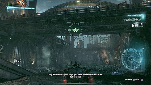 Okrągły znak jest pod mostem - Trofea Człowieka-Zagadki na wyspie Bleake Island (19-36) | Wyspa Bleake Island - Batman Arkham Knight - poradnik do gry