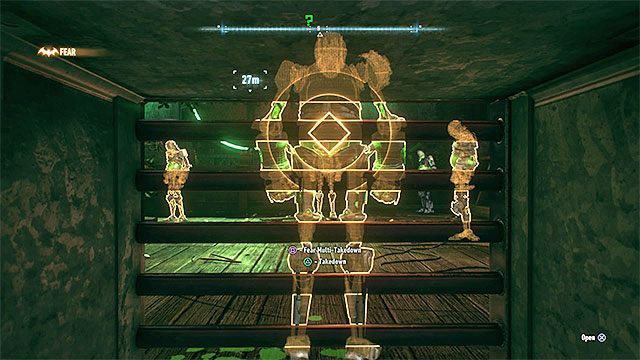 Użyj tunelu wentylacyjnego - Trofea Człowieka-Zagadki na wyspie Founders Island (17-33) | Wyspa Founders Island - Batman Arkham Knight - poradnik do gry