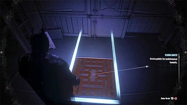 Przejdź przez szyb i zniszcz osłabioną ścianę - Trofea Człowieka-Zagadki na wyspie Founders Island (17-33) | Wyspa Founders Island - Batman Arkham Knight - poradnik do gry