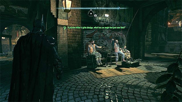 Sfotografuj zamordowane osoby zostawione na pokaz - Zagadki słowne na wyspie Founders Island | Wyspa Founders Island - Batman Arkham Knight - poradnik do gry