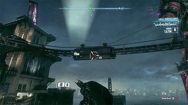 Wykorzystaj to, że boczne drzwi wagonu są otwarte - Trofea Człowieka-Zagadki na wyspie Miagani Island (1-19) | Wyspa Miagani Island - Batman Arkham Knight - poradnik do gry