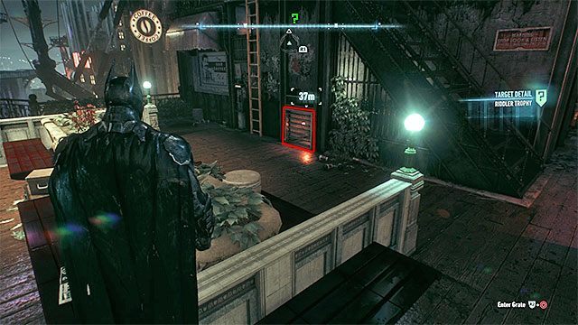 Wymagane gadżety: - - Trofea Człowieka-Zagadki na wyspie Miagani Island (1-19) | Wyspa Miagani Island - Batman Arkham Knight - poradnik do gry