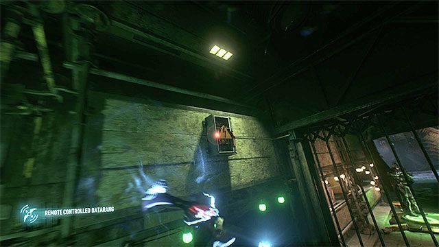 W skrzynkę z bezpiecznikami musisz trafić na samym końcu - Trofea Człowieka-Zagadki w studiu filmowym Panessa (1-10) | Sekrety - Studia Panessa - Batman Arkham Knight - poradnik do gry