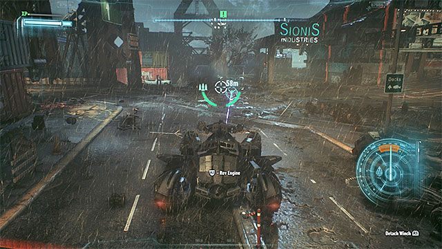 Zneutralizowaniem bomby zajmij się dopiero po walkach - Śledzenie pojazdu rycerza Arkham z pomocą skanera kryminalistycznego | Główny wątek fabularny - Batman Arkham Knight - poradnik do gry