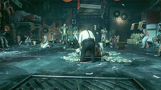 Użyj szybów wentylacyjnych żeby znaleźć się dokładnie pod Pingwinem - Przedostanie się do składu broni i przesłuchanie Pingwina | Główny wątek fabularny - Batman Arkham Knight - poradnik do gry