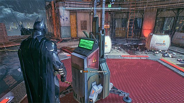 Terminal, który należy zniszczyć - Znalezienie sposobu na zinfiltrowanie sterowców Stagg Enterprises | Główny wątek fabularny - Batman Arkham Knight - poradnik do gry