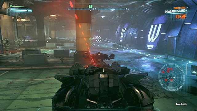 Cały czas przemieszczaj się i nie pozwól żeby batmobil został okrążony - Zabranie Trującego Bluszczu do Ogrodów Botanicznych | Główny wątek fabularny - Batman Arkham Knight - poradnik do gry