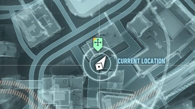 Wyjedź z podziemnego parkingu, uaktywnij tryb bojowy batmobilu i zacznij wciskać klawisz/przycisk odpowiedzialny za aktywację sonaru - Użycie sonaru batmobilu do zlokalizowania i uwolnienia rośliny Trującego Bluszczu | Główny wątek fabularny - Batman Arkham Knight - poradnik do gry