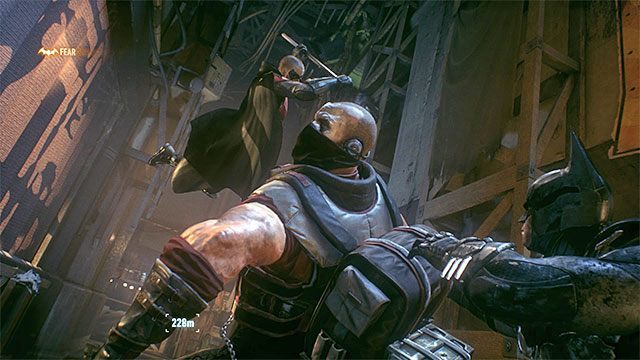 Na wrogu z minigunem Batman i Robin mogą wykonać nokaut zespołowy - Pojmanie Christiny Bell przebywającej na scenie B | Główny wątek fabularny - Batman Arkham Knight - poradnik do gry