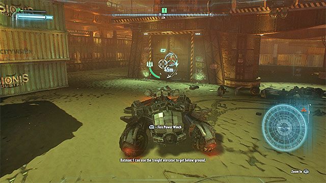 Wyrwij drzwi i złap się mechanizmu windy - Uzyskanie dostępu do tuneli metra | Główny wątek fabularny w Arkham Knight - Batman Arkham Knight - poradnik do gry