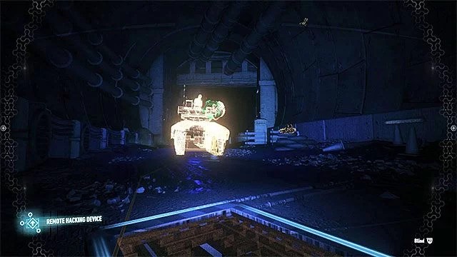 Oślepiaj kolejne czołgi z pomocą urządzenia do zdalnego hakowania - Użycie sonaru batmobilu do odnalezienia rośliny Trującego Bluszczu na Wyspie Założycieli - kontynuacja | Główny wątek fabularny - Batman Arkham Knight - poradnik do gry