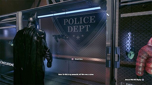 Miejsce pozyskania zdalnego impulsu elektrycznego - Spotkanie się ze specem od łączności na posterunku policji Gotham | Główny wątek fabularny - Batman Arkham Knight - poradnik do gry