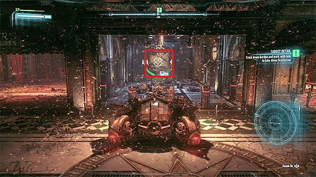 Wyceluj batmobilem w osłabioną ścianę - Odnalezienie komisarza Gordona w opuszczonym centrum handlowym | Główny wątek fabularny - Batman Arkham Knight - poradnik do gry