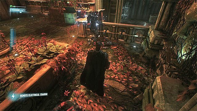 Elitarnego wroga zacznij atakować po tym jak użyjesz na nim impulsu elektrycznego - Pojmanie Stracha na Wróble | Główny wątek fabularny w Batman Arkham Knight - Batman Arkham Knight - poradnik do gry