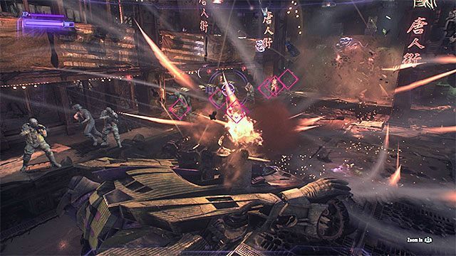 Zaczekaj aż gra pozwoli ci odpalić specjalny atak pojazdu Jokera - Epilog - Joker | Główny wątek fabularny w Batman Arkham Knight - Batman Arkham Knight - poradnik do gry