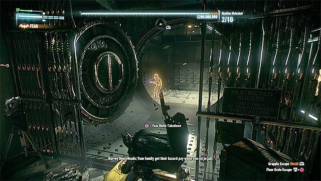 Znokautuj 10 dowolnych bandytów zanim dokończą napad - Bandyta o dwóch twarzach (Two-Faced Bandit) | Poszukiwani przestępcy - Batman Arkham Knight - poradnik do gry