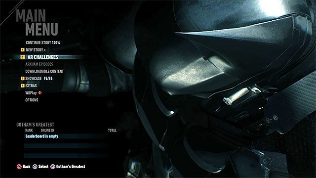 Wyzwania RR to jedna z opcjonalnych aktywności gry Batman: Arkham Knight - Batman Arkham Knight - poradnik do gry