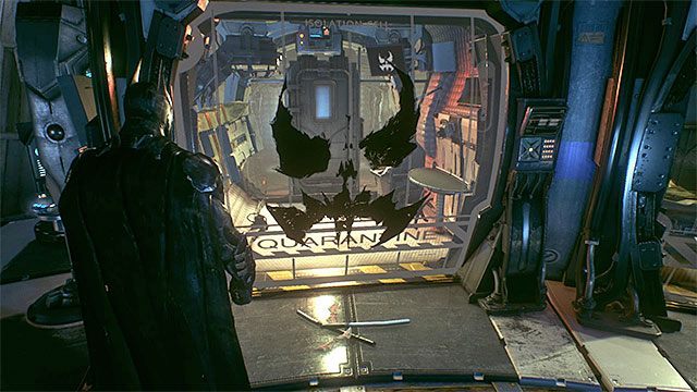 Cela, w której był przetrzymywany Robin - Zagadki słowne w studiu filmowym Panessa | Sekrety - Studia Panessa - Batman Arkham Knight - poradnik do gry