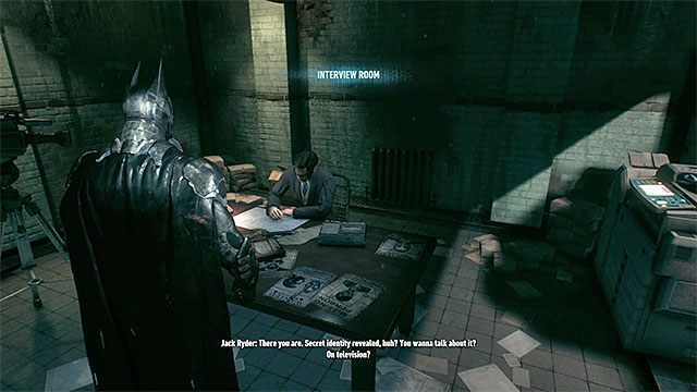 Jack Ryder - Zagadki słowne w areszcie policyjnym GCPD | Sekrety - Areszt policyjny GCPD - Batman Arkham Knight - poradnik do gry