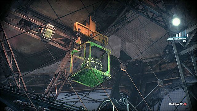 Wymagane gadżety: urządzenie do zdalnego hakowania - Trofea Człowieka-Zagadki na pokładach sterowców Stagga (1-10) | Sekrety - Sterowce Stagga - Batman Arkham Knight - poradnik do gry