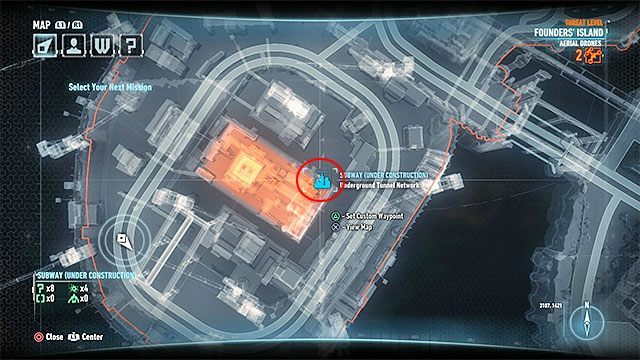 1 - Jak przedostać się do tuneli metra? | Sekrety - Metro w budowie - Batman Arkham Knight - poradnik do gry