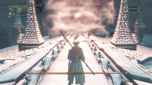 Zbliżając się do bossa uważaj na ataki magiczne. - Męczennik Logarius | Bossowie w Bloodborne - Bloodborne - poradnik do gry