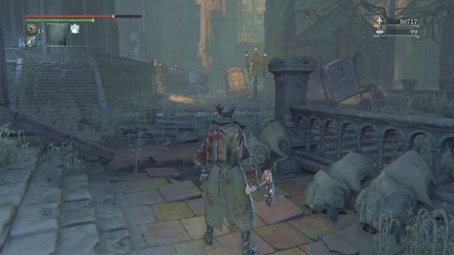 Na zewnątrz możesz skierować się w dwie strony. - Yahargul, Niewidzialna wioska - Podziemne więzienie | Opis przejścia Bloodborne - Bloodborne - poradnik do gry