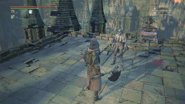 Rozmowa z neutralnym Djurą, po spełnieniu kilku warunków. - Djura | Zadania poboczne w Bloodborne - Bloodborne - poradnik do gry