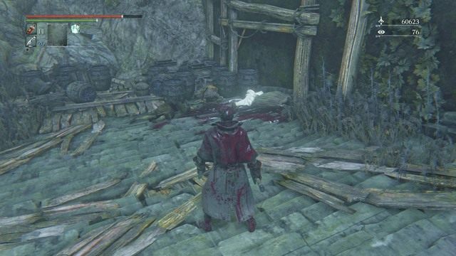 Mężczyznę znajdziesz na dachu, wśród ciał. - Znalezienie bezpiecznego miejsca | Zadania poboczne w Bloodborne - Bloodborne - poradnik do gry