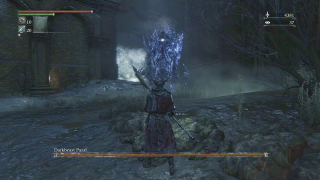 Mroczna bestia Paarl to jeden z opcjonalnych bossów. - Mroczna bestia Paarl | Bossowie w Bloodborne - Bloodborne - poradnik do gry