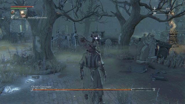 Użycie pozytywki ogłuszy Ojca Gascoigne na krótką chwilę. - Ojciec Gascoigne | Bossowie w Bloodborne - Bloodborne - poradnik do gry