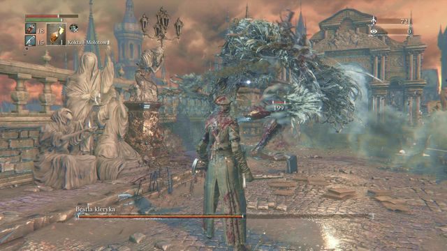 Bestia Kleryka skupi się na Twoim sojuszniku. - Bestia Kleryka | Bossowie w Bloodborne - Bloodborne - poradnik do gry