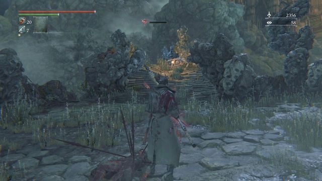 Za mostem nie będziesz już dłużej narażony na wzrastający szał. - Koszmar Mensisa | Opis przejścia Bloodborne - Bloodborne - poradnik do gry
