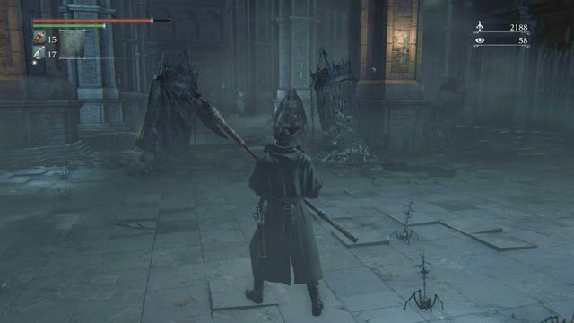 Uważaj na potężne ataki toporem. - Koszmar Mensisa | Opis przejścia Bloodborne - Bloodborne - poradnik do gry