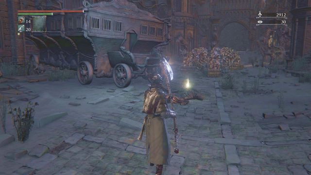 Ostatecznie zeskocz na dół - Yahargul, Niewidzialna wioska - Kaplica Yahargul | Opis przejścia Bloodborne - Bloodborne - poradnik do gry