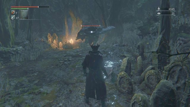 Uważaj na duży zasięg ataku. - Zakazany las | Opis przejścia Bloodborne - Bloodborne - poradnik do gry