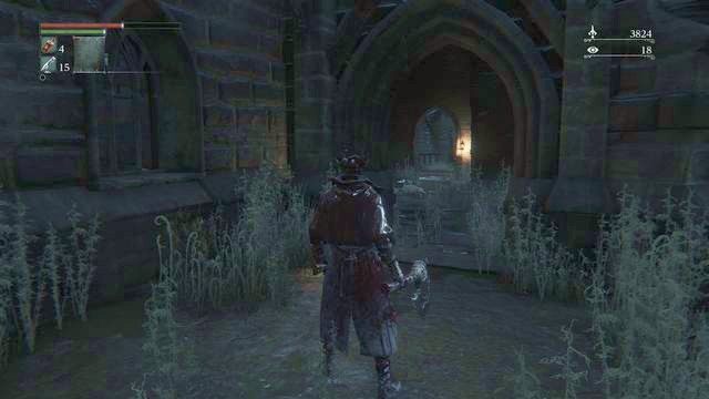 Po drodze przejdziesz przez kilka pomieszczeń z przeciwnikami w środku. - Stare Yharnam | Opis przejścia Bloodborne - Bloodborne - poradnik do gry