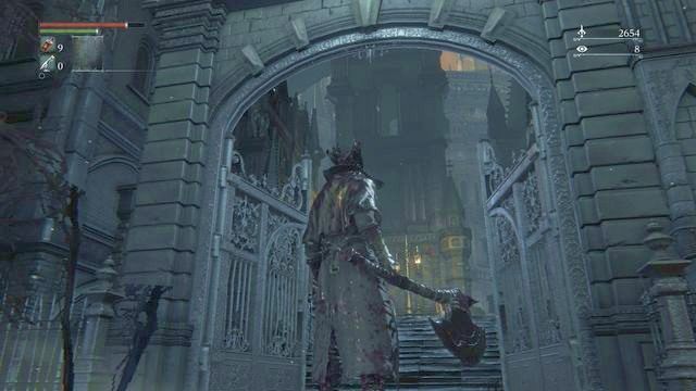 Brama, którą przejdziesz do Rewiru Katedralnego. - Rewir Katedralny | Opis przejścia Bloodborne - Bloodborne - poradnik do gry